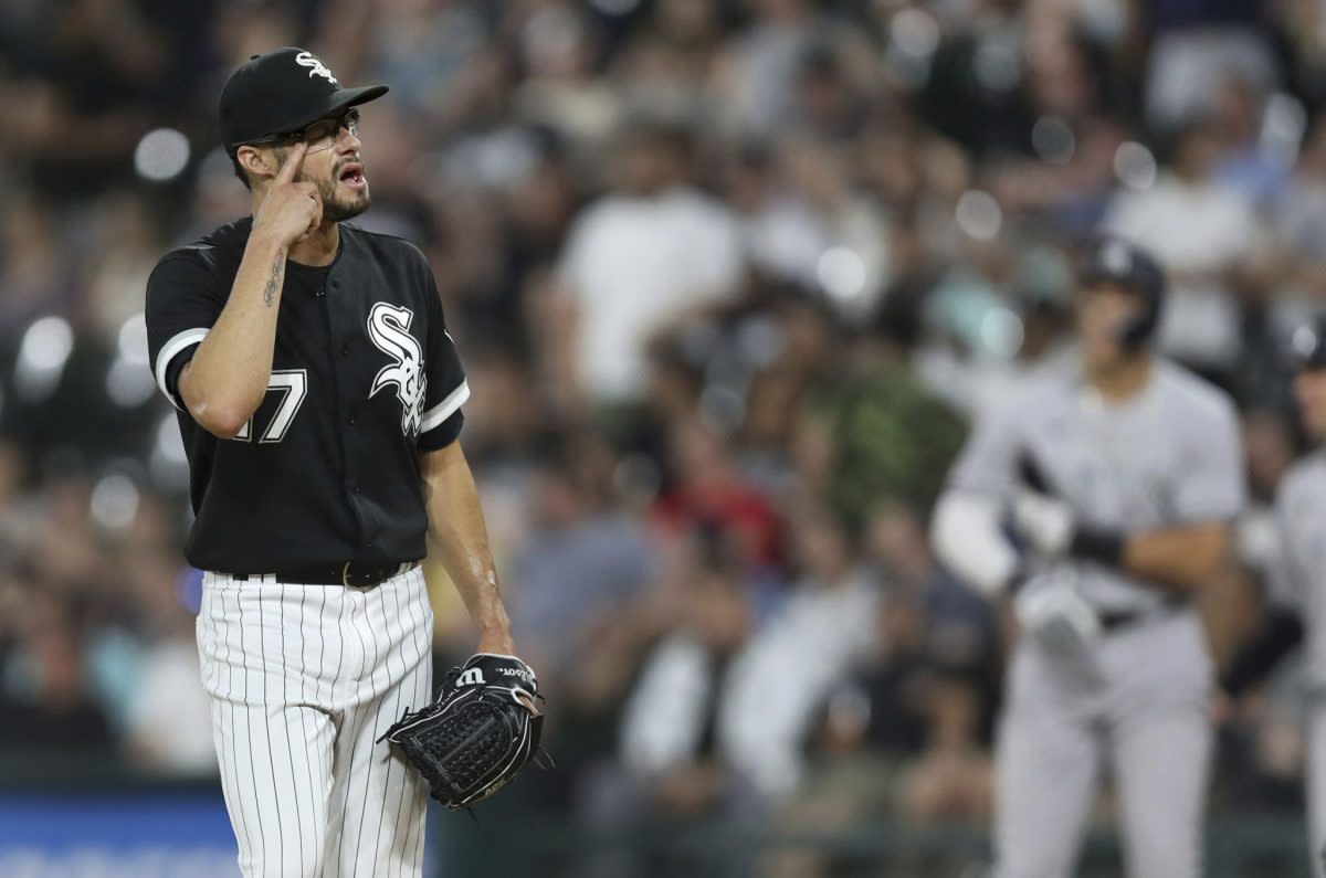 Michael Kopech injury: White Sox pitcher leaves game with concerning ankle  problem