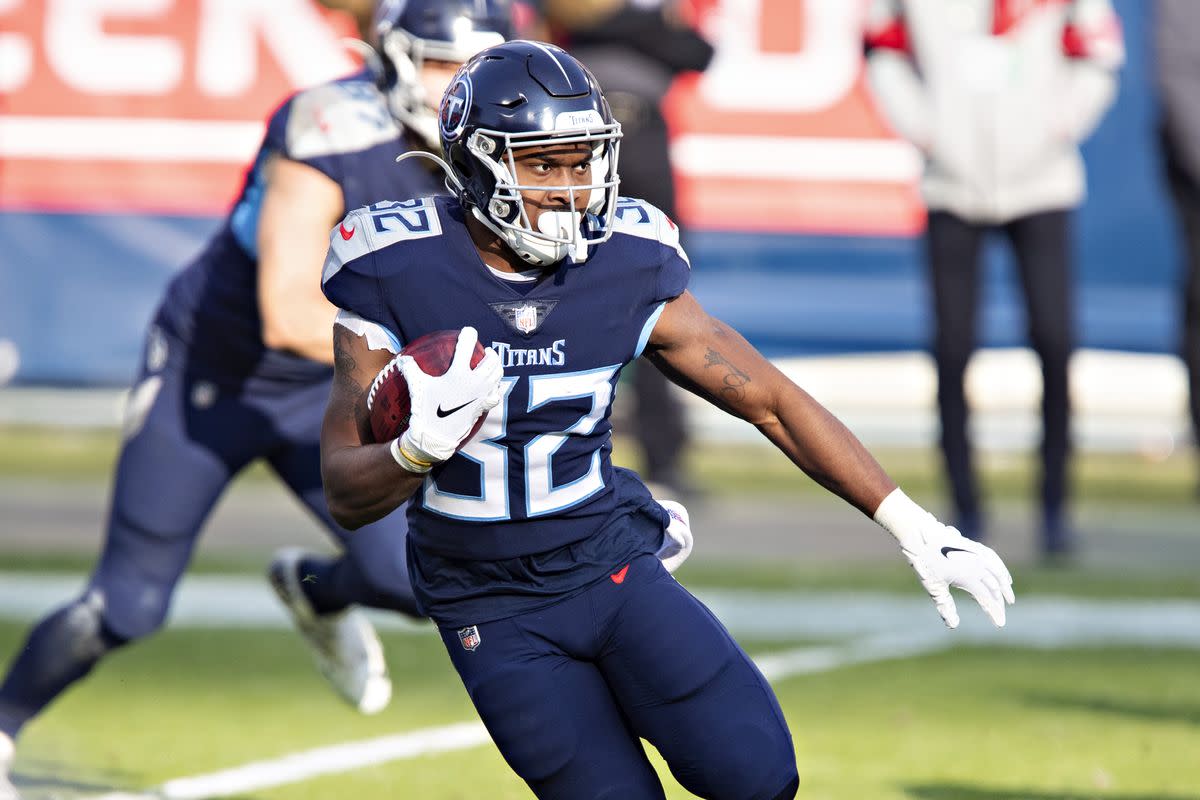 Chicago Bears claim running back Darrynton Evans off waivers Tennessee Titans