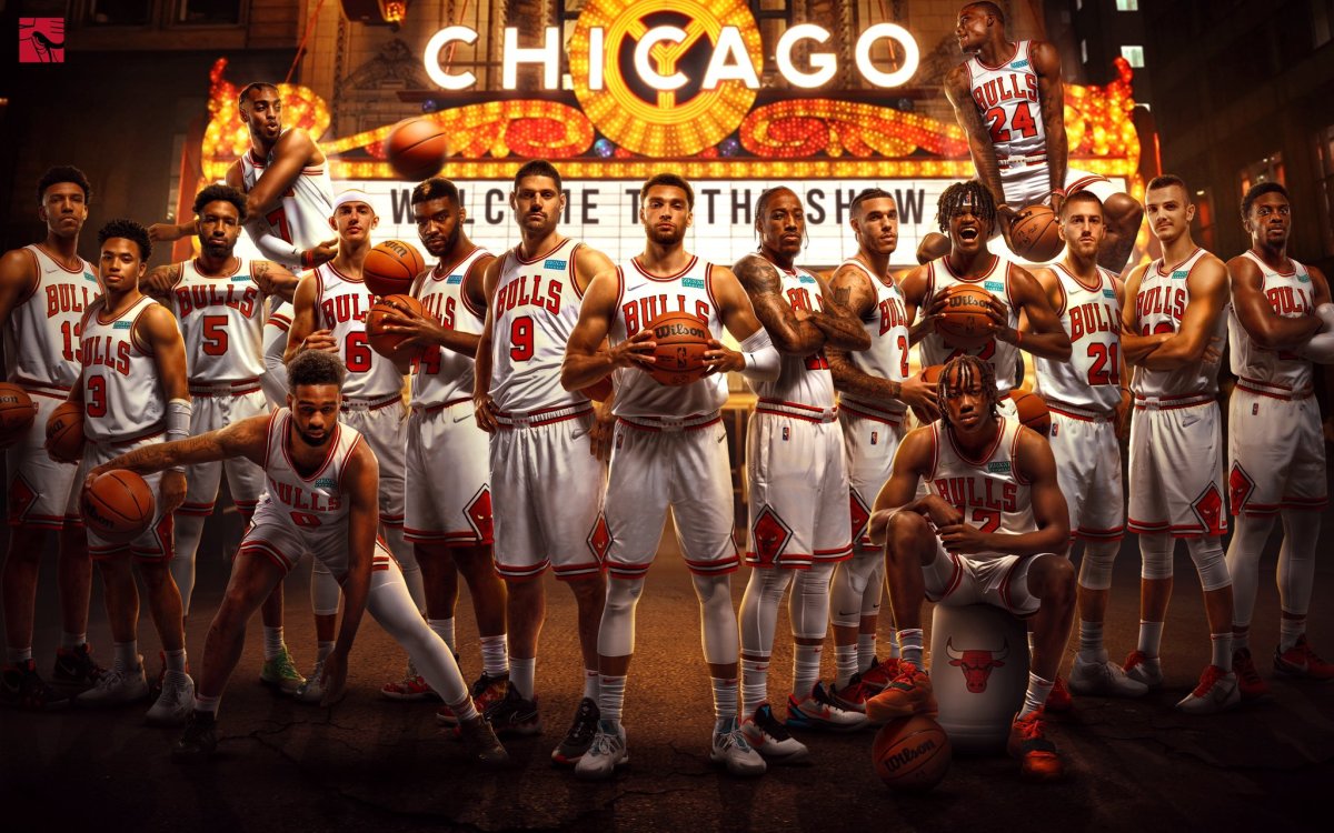 Chicago best sale bulls lineup