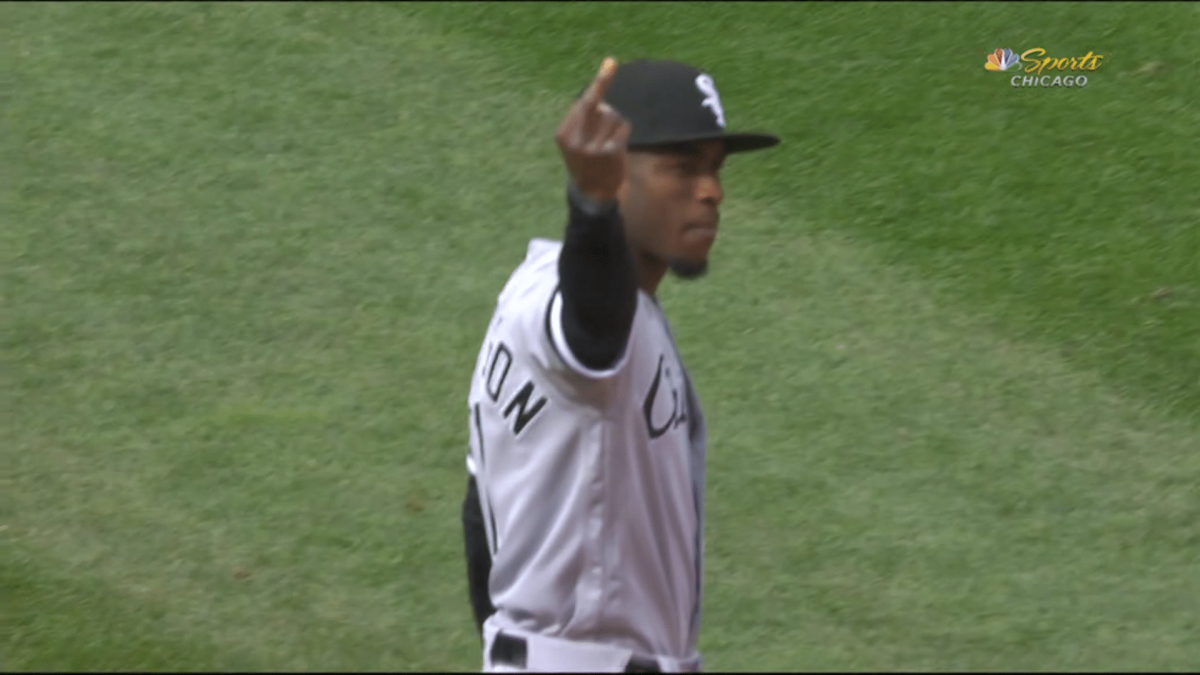 Tim Anderson suspended one game for flipping middle finger to fans