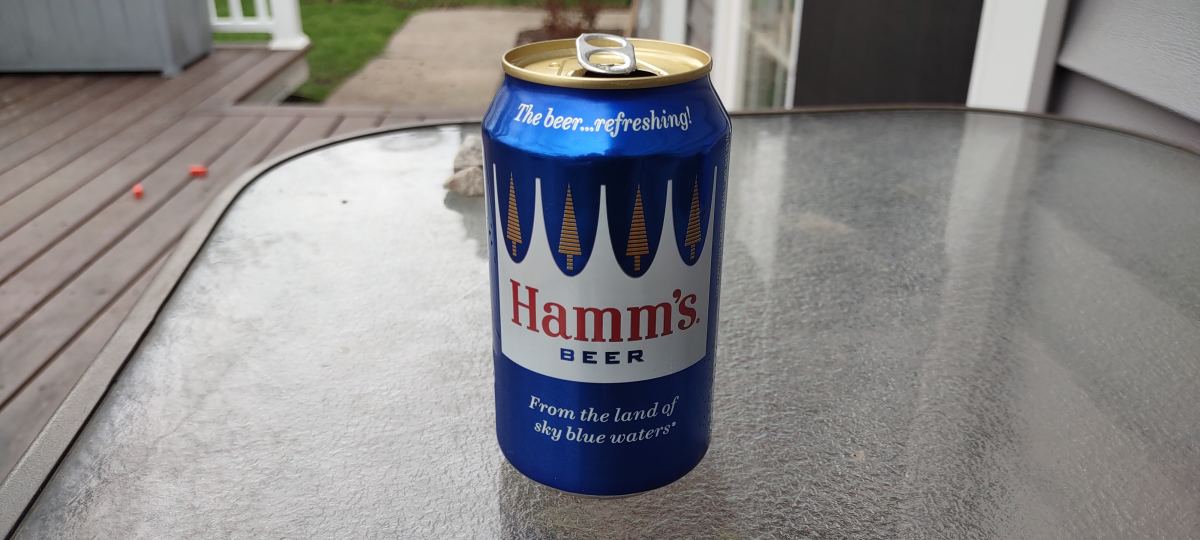 Hamm's Retro Can 1960s Beer