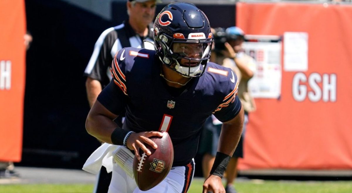 Justin Fields will be the Bears' starting quarterback moving forward