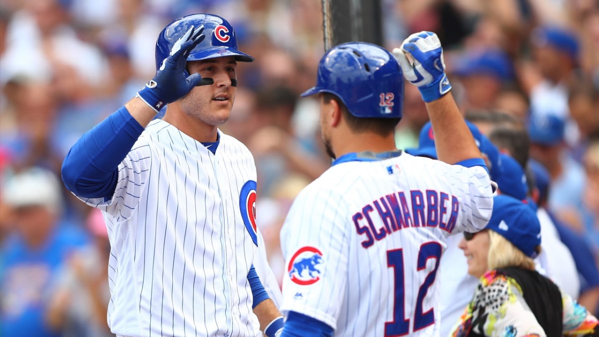 Chicago Cubs Anthony Rizzo Kyle Schwarber