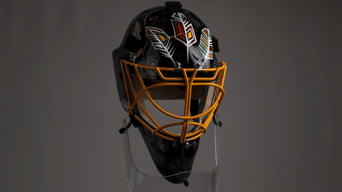 Marc-Andre Fleury Mask Native American Heritage