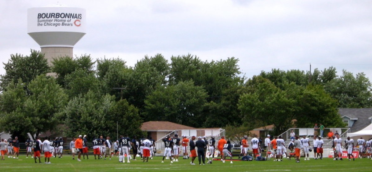 Mack enjoying his first Bears training camp