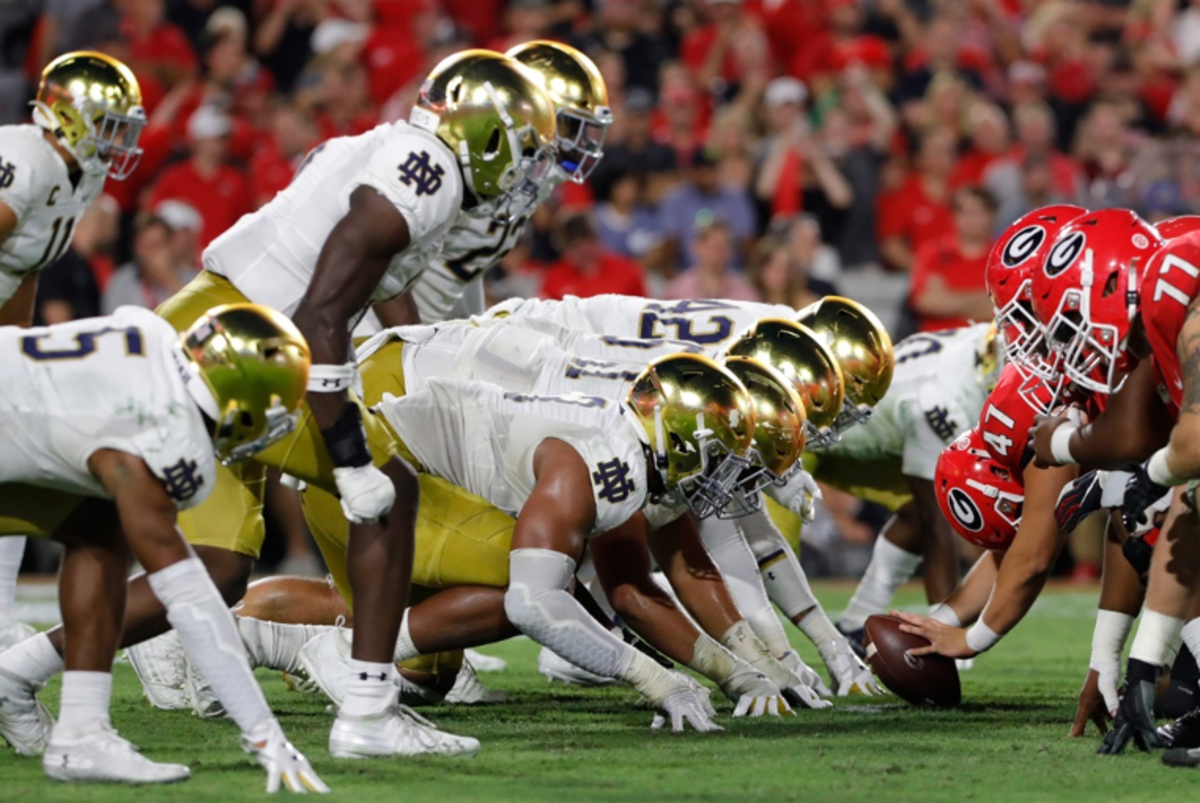  Notre Dame’s defense played at an elite level against Georgia, proving for the second consecutive season that the Irish have the defense to win a national title.