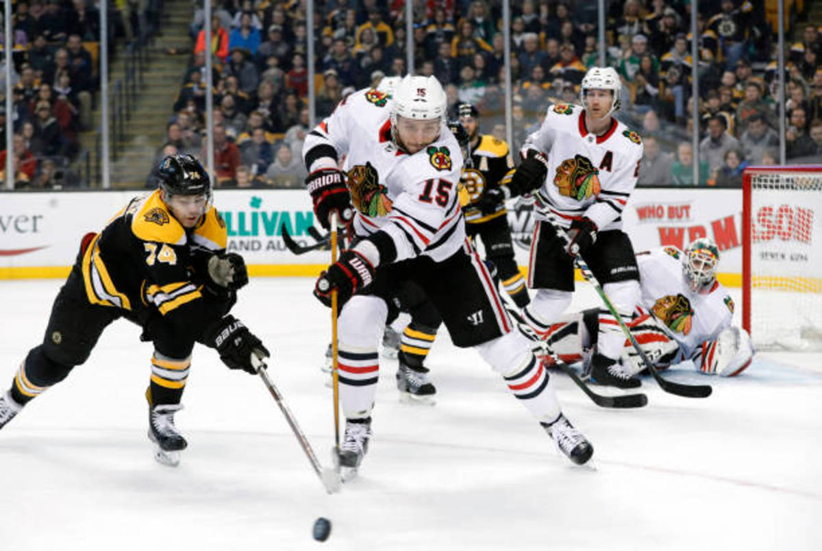 The Game In GIFs: Blackhawks At Bruins - On Tap Sports Net