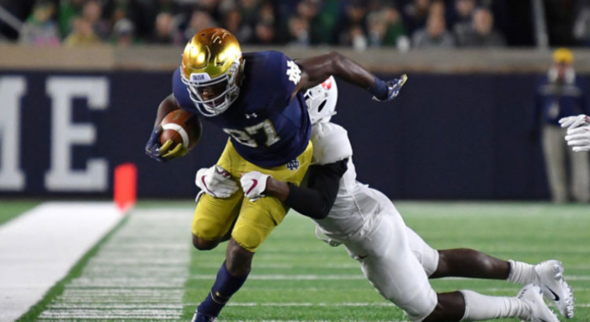  Once starting wideout Michael  Young returns from his broken collarbone, ND’s explosiveness on the perimeter receives a massive upgrade. This is much needed as the Irish once again, just like last year against Clemson, were outmatched on the offensive side of the ball.