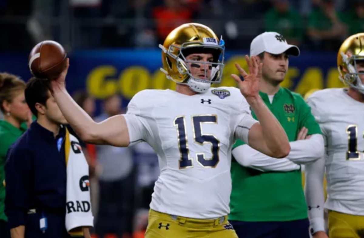 Even with Jurkovec's superior athletic ability and arm strength, that is no guarantee he will be a more effective quarterback than Ian  Book. The eye test can be deceiving, and former Quarterbacks Brandon  Wimbush and Dayne  Crist are perfect examples.