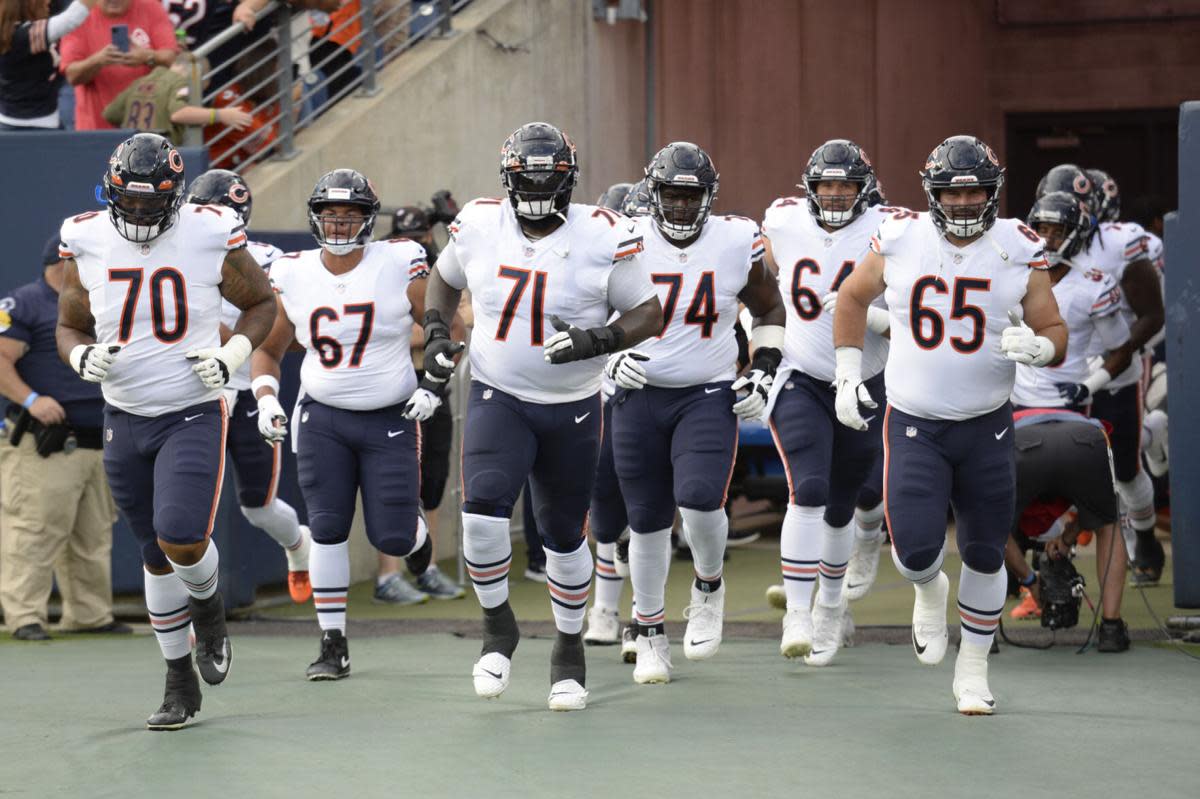 Bears Examining the Offensive Line Heading into Week 1 On Tap Sports Net