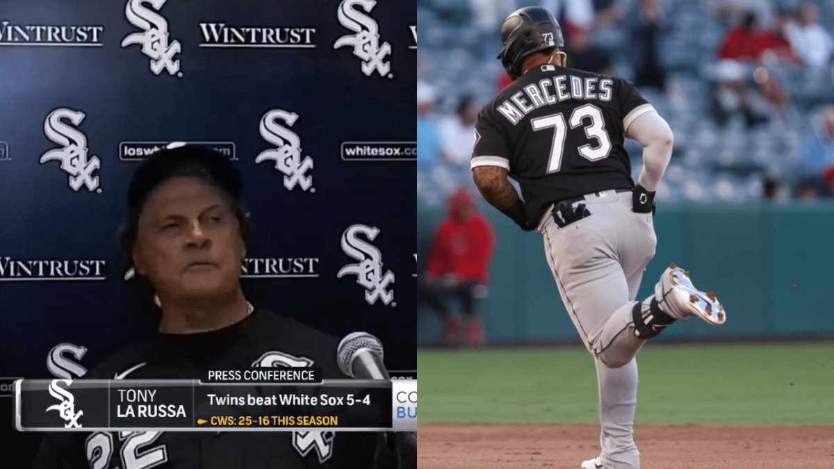 Tony LaRussa losing White Sox after ripping Yermin Mercedes