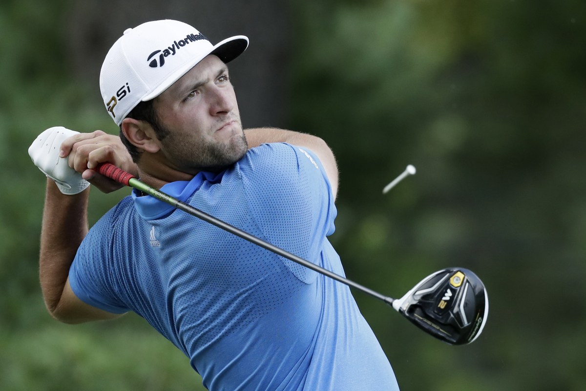 BETHESDA, MD - JUNE 24:  Jon Rahm of Spain plays a shot from the third tee during the second round of the Quicken Loans National at Congressional Country Club on June 24, 2016 in Bethesda, Maryland.  (Photo by Rob Carr/Getty Images)