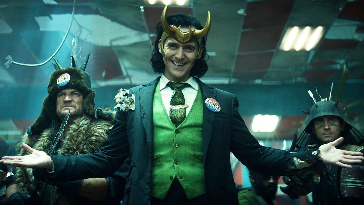 Tom Hiddleston as Loki in the new Disney+ series