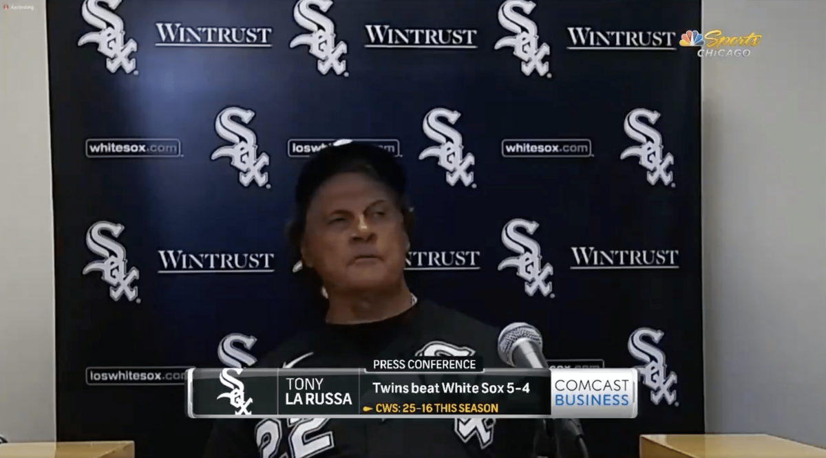 White Sox's Tony La Russa to talk with Yermin Mercedes about 'it's over' IG  post