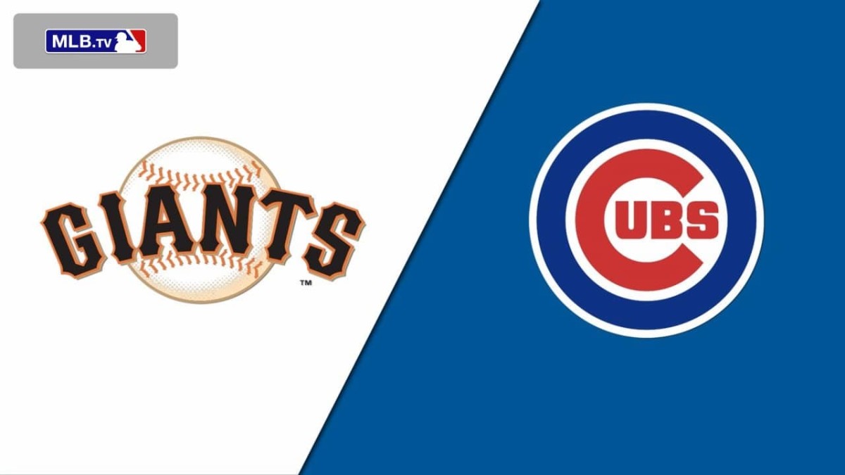 San Francisco Giants and Chicago Cubs logos side-by-side