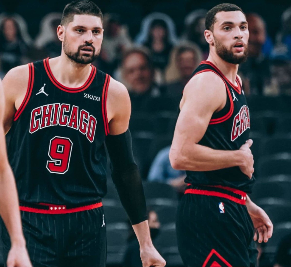 Despite the loss, the Bulls finally saw two All-Stars suit up together on Saturday night in San Antonio.Photo: Chicago Bulls/Twitter