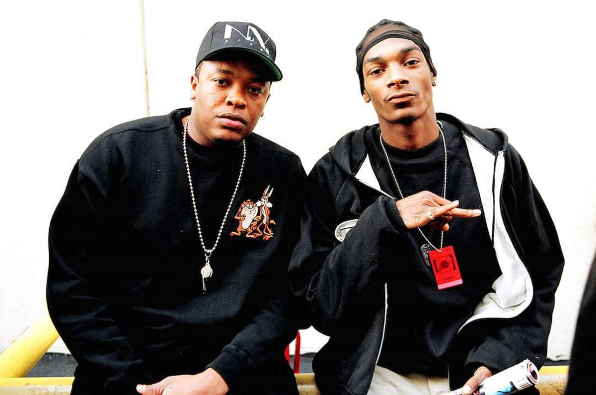 Dre Dre and Snoop DoggPhoto: Jeff Kravitz/FilmMagic