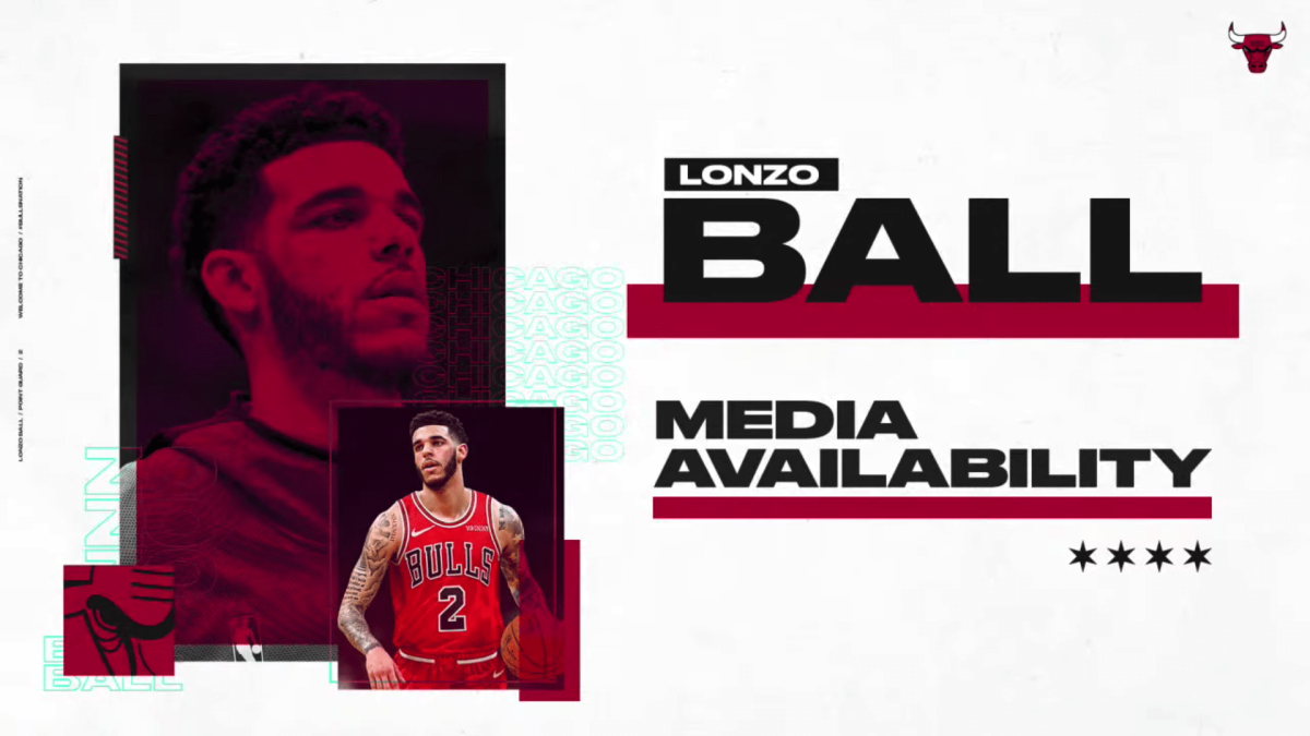 Lonzo Ball Bulls Press Conference