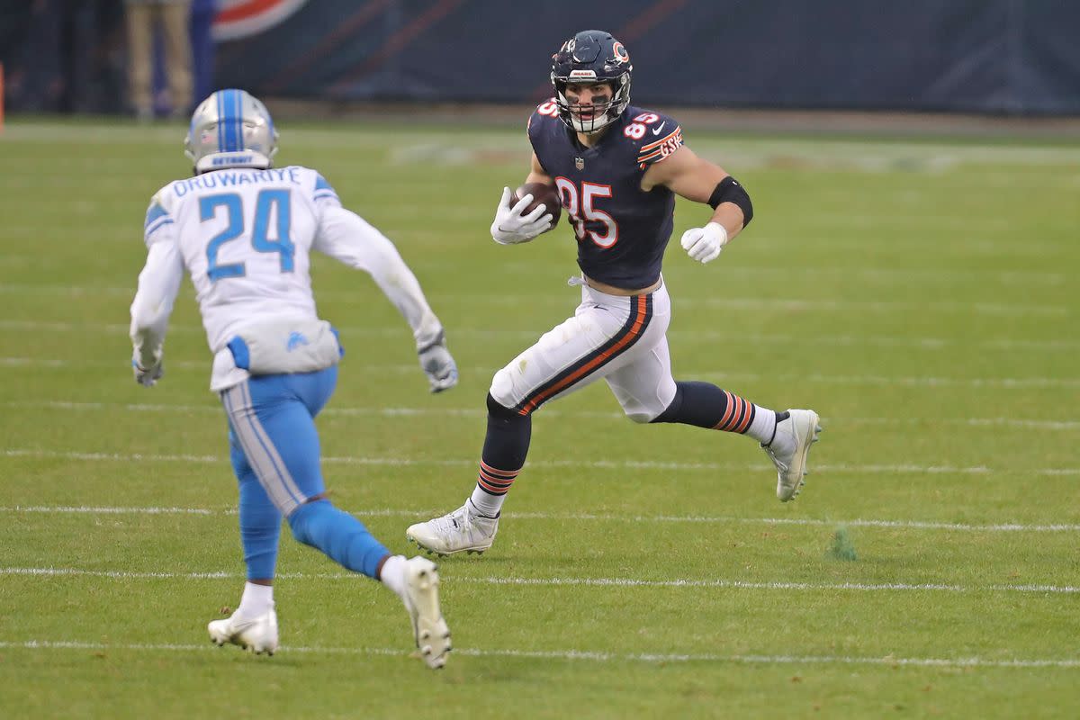 9 players to watch in 2021: Chicago Bears TE Cole Kmet grew into