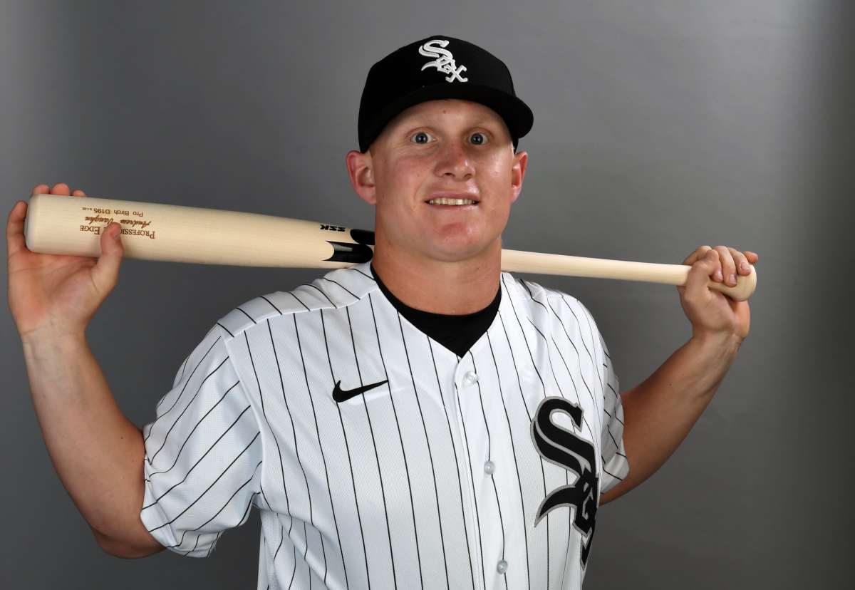 GLENDALE, ARIZONA - FEBRUARY 20: Andrew Vaughn #94 of the Chicago White Sox poses during MLB Photo Day on February 20, 2020 in Glendale, Arizona. (Photo by Norm Hall/Getty Images)