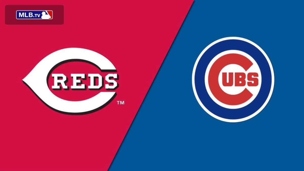 Cincinnati Reds and Chicago Cubs logos side-by-side