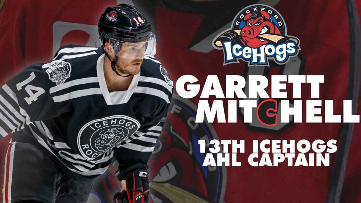 Garrett Mitchell IceHogs Captain