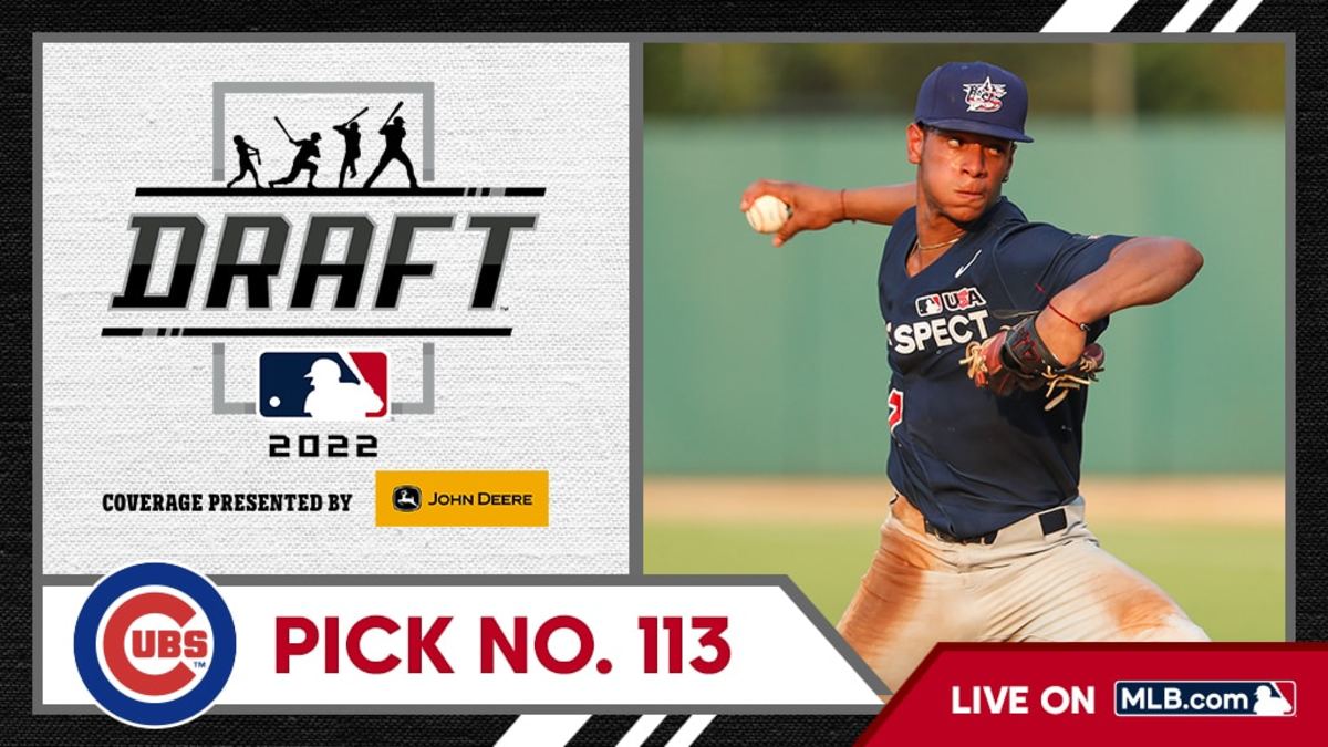 Nazier Mule Cubs MLB Draft