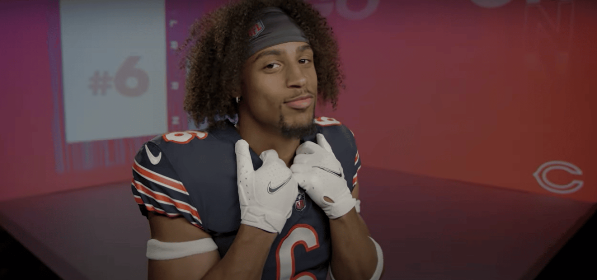 From dancer to Chicago Bears DB, Kyler Gordon has thrived on