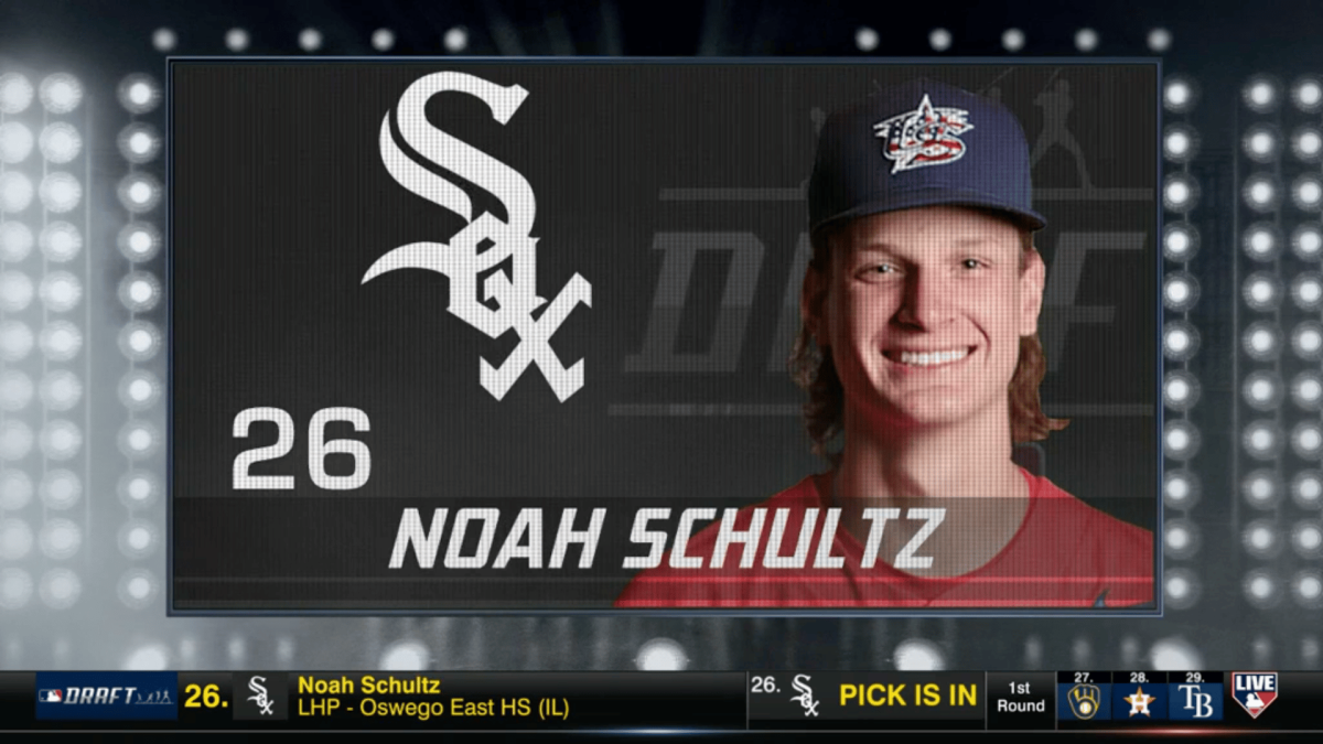Noah Schultz Chicago White Sox MLB Draft Pick 2022