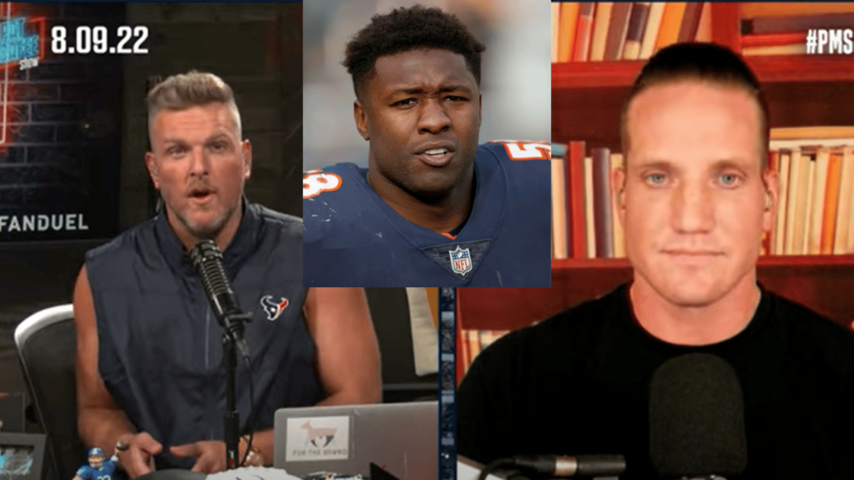 Chicago Bears Roquan Smith Ryan Poles The Pat McAfee Show YouTube