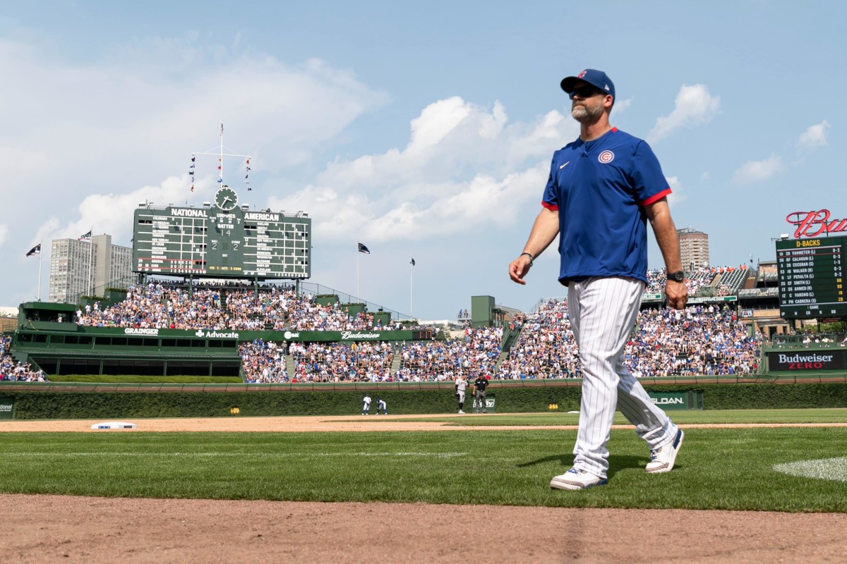 David Ross Chicago Cubs Manager