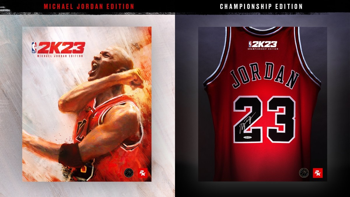 Michael Jordan NBA 2k23 Cover