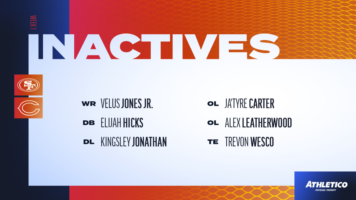 Gilmore inactive against Bears