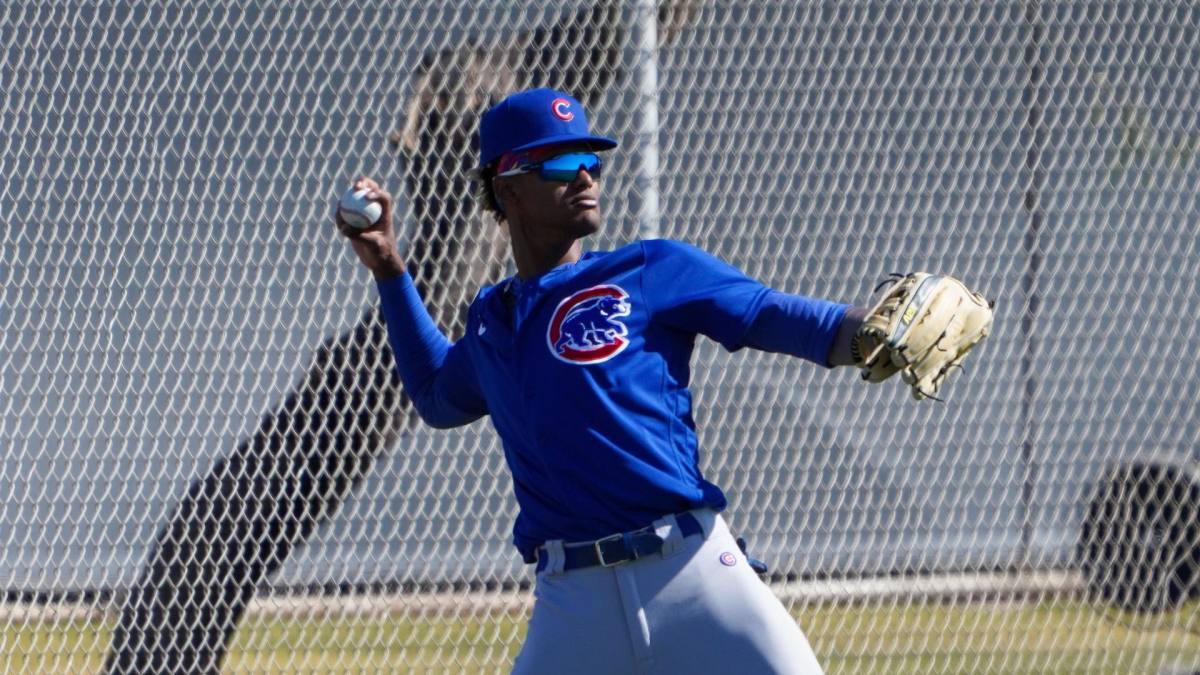 Photo: Chicago Cubs Rafael Ortega Cannot Make Catch On Home Run