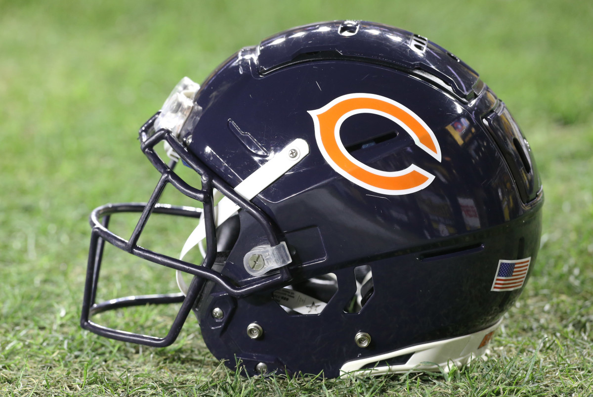chicago bears new helmet 2021