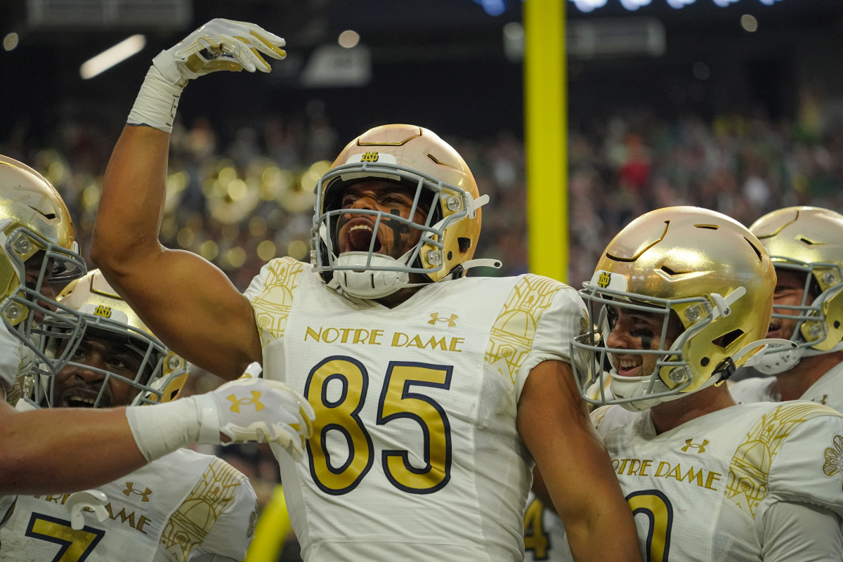 Three Notre Dame players in The Athletic NFL Draft rankings