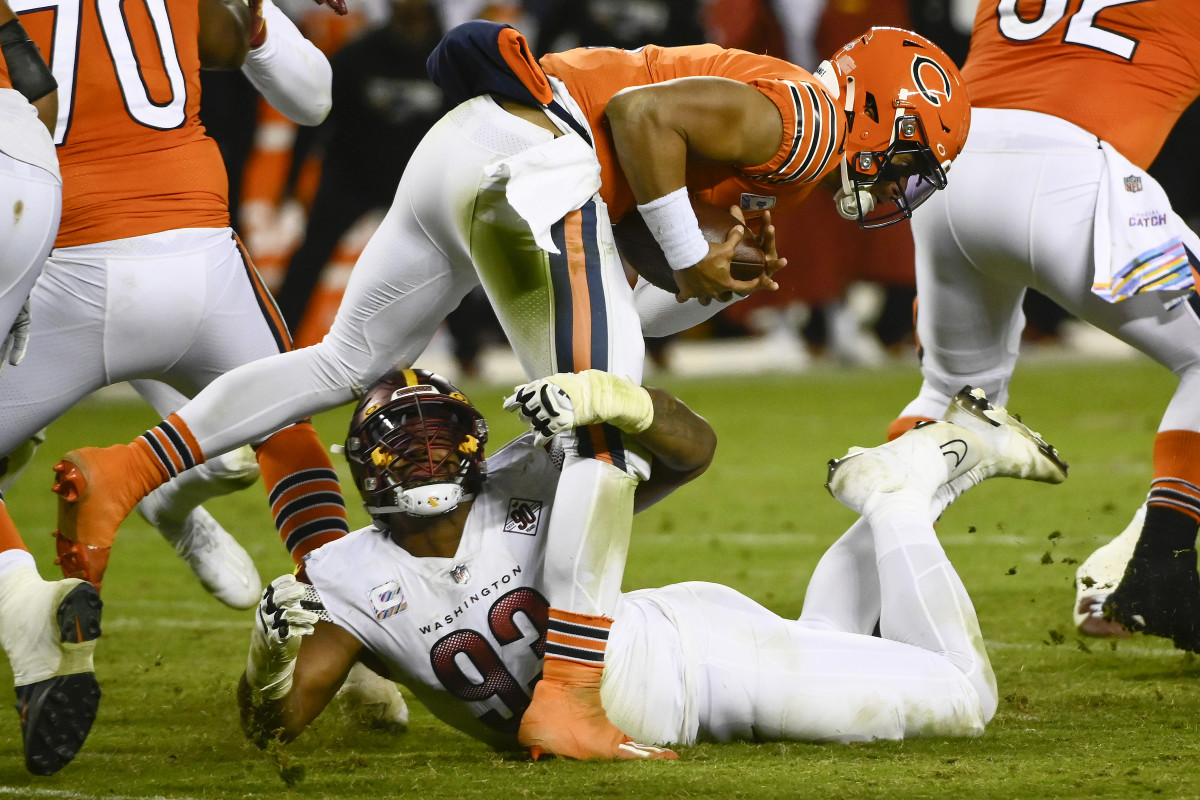 Justin Fields 'tired' of Bears being 'almost there' after another loss