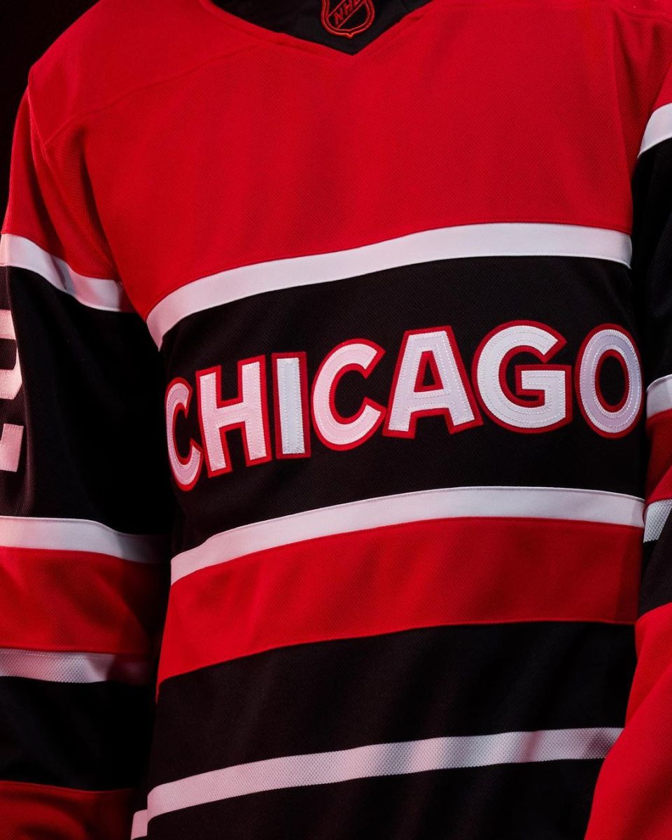 Brand New Chicago Blackhawks Reverse Retro Jerseys for Sale in