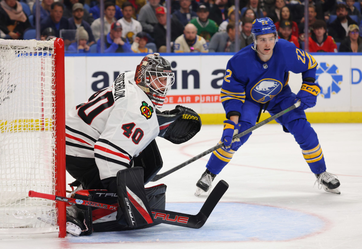 Arvid Soderblom Deserved Better In Blackhawks' Loss To Sabres - On Tap ...