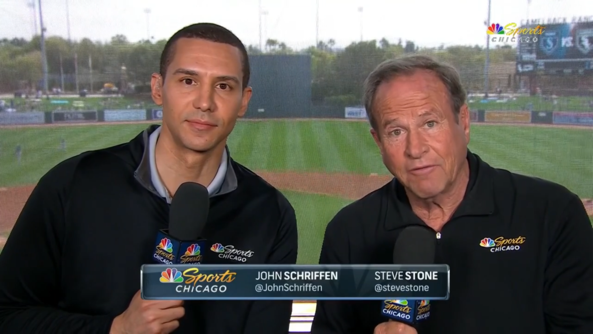 John Schriffen Steve Stone Chicago White Sox Broadcast 