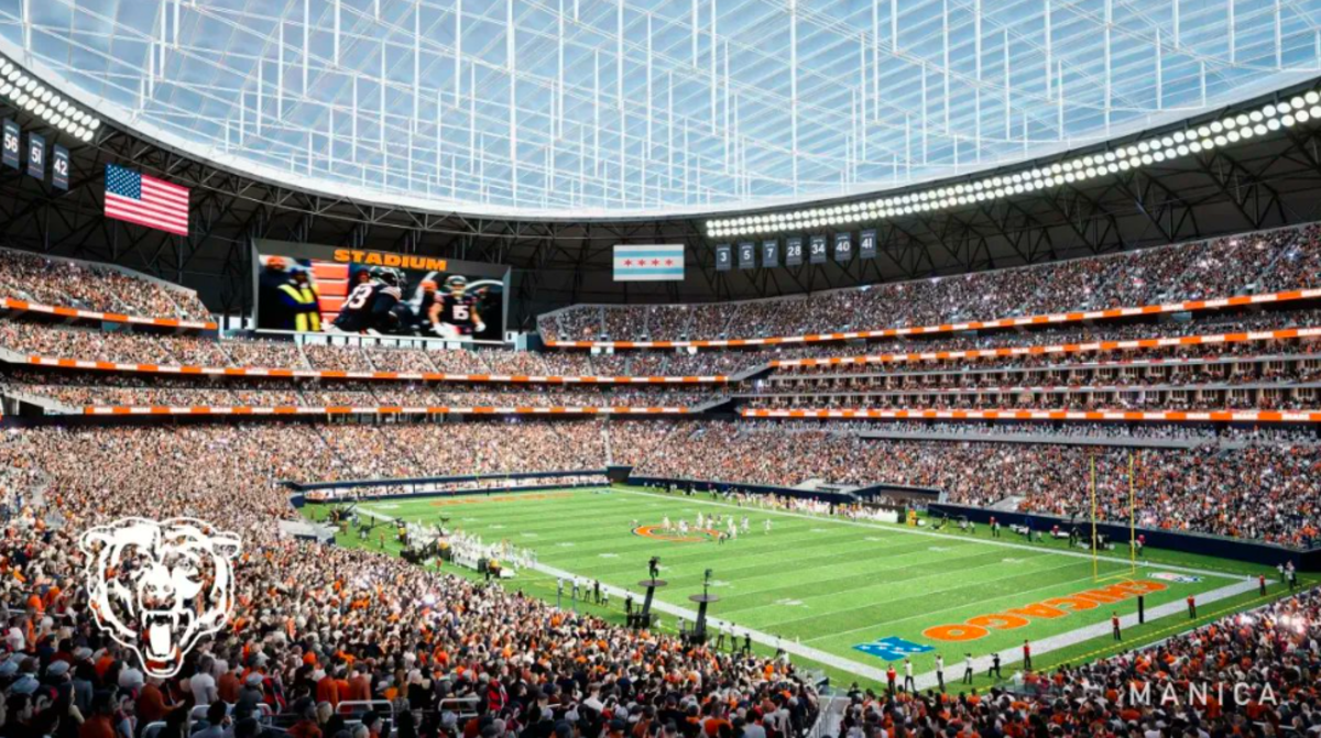 Bears Release First Renderings and Plans for New Stadium in Chicago ...