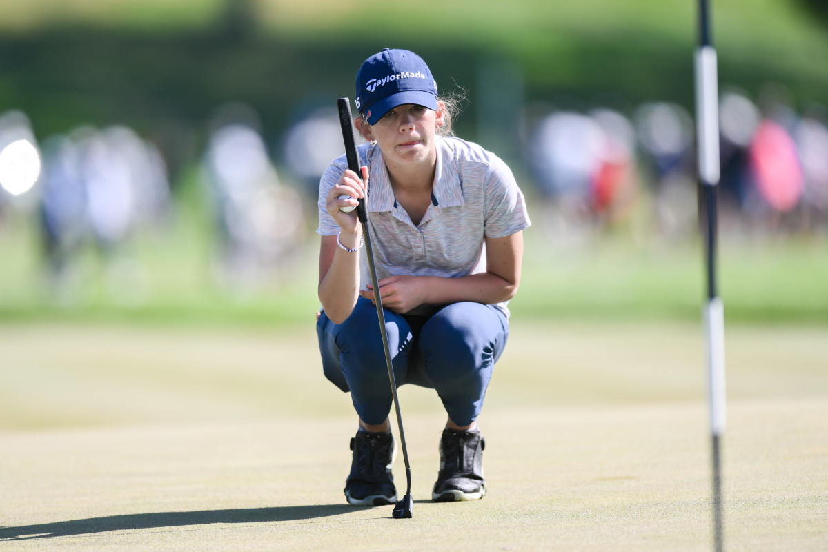 15-Year-Old Asterisk Talley Currently 4 Shots Off the Lead at U.S ...