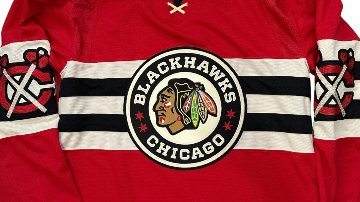 Blackhawks jersey outdoor game online