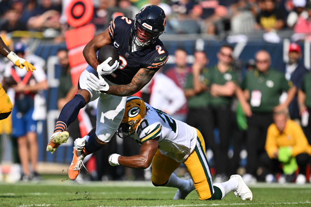 How will the Chicago Bears use wide receivers DJ Moore, Chase Claypool