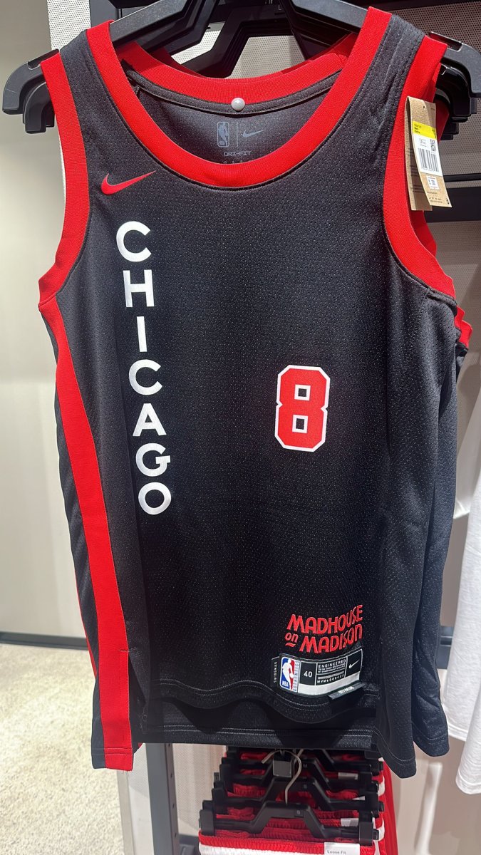 chicago bulls jersey 2023 black
