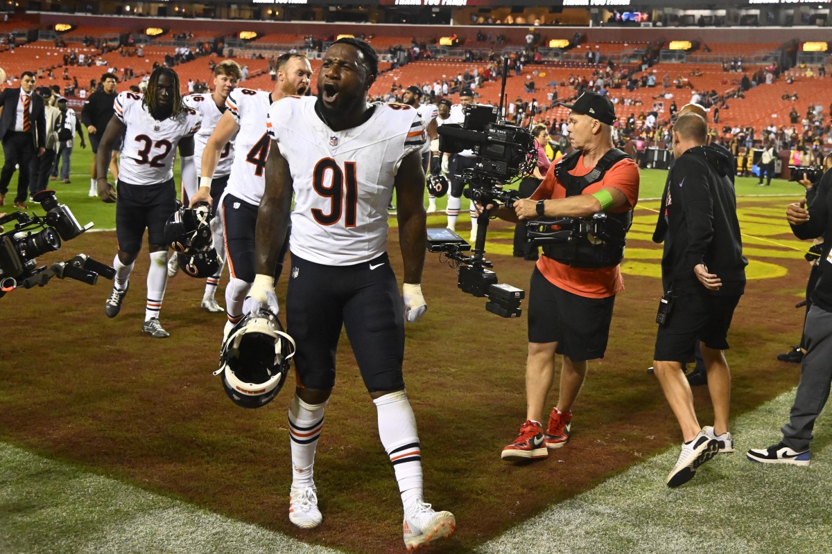 2023 Tracking the Trenches: Chicago Bears Week 1 Pass Rush and