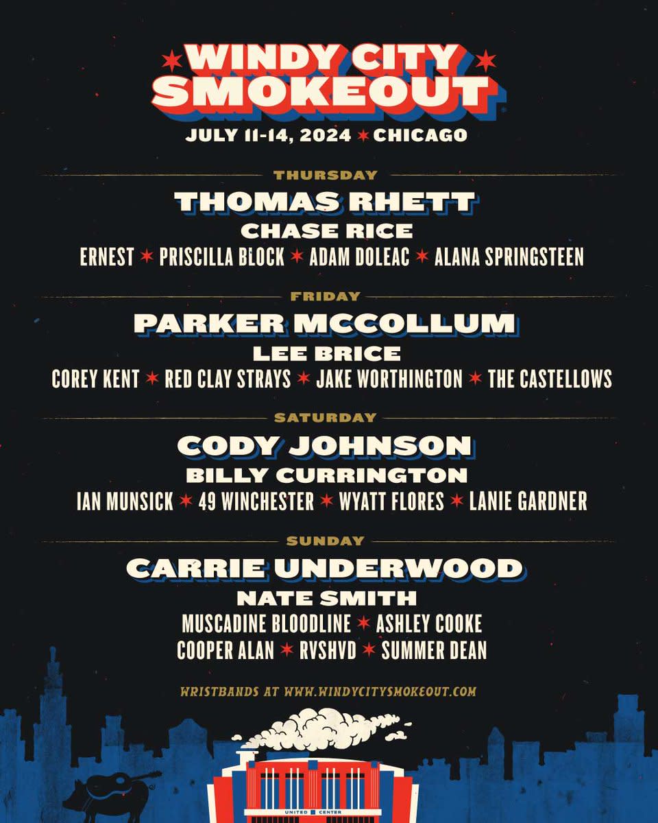 Windy City Smokeout 2024 Headliners, Full Lineup Revealed On Tap
