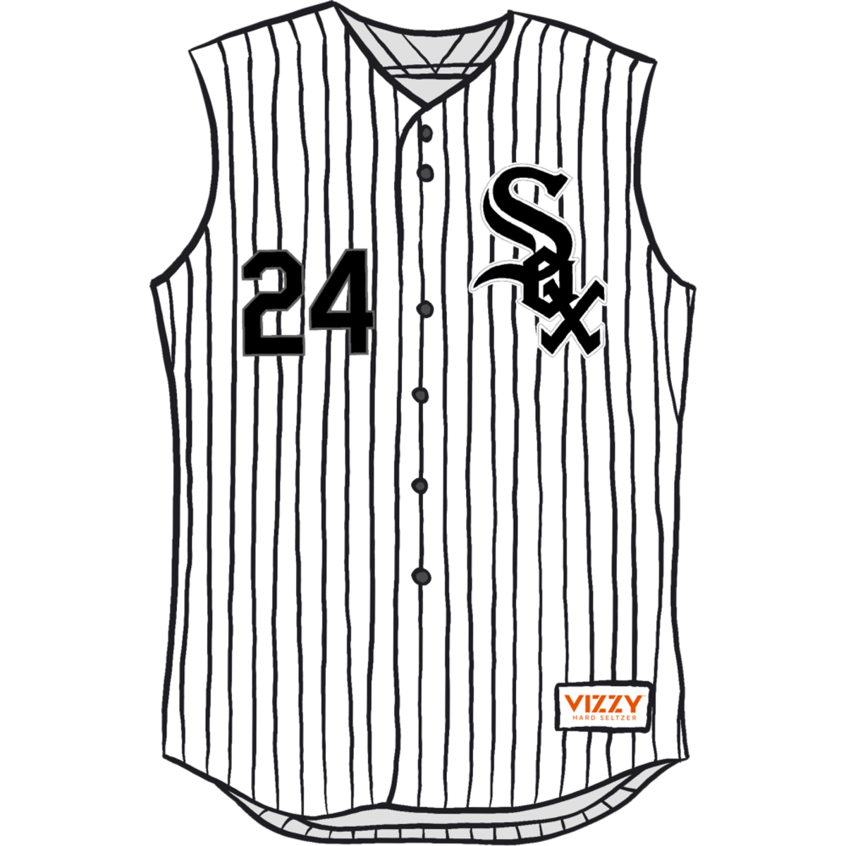 Chicago White Sox 2024 Promotional Schedule Giveaways Key Dates   Chicago White Sox Throwback Jersey Vest 2024 Giveaway 