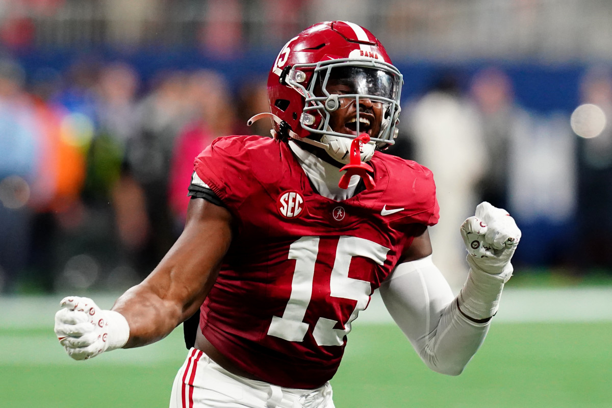 Alabama EDGE Rusher Dallas Turner to Meet With Chicago Bears - On Tap ...