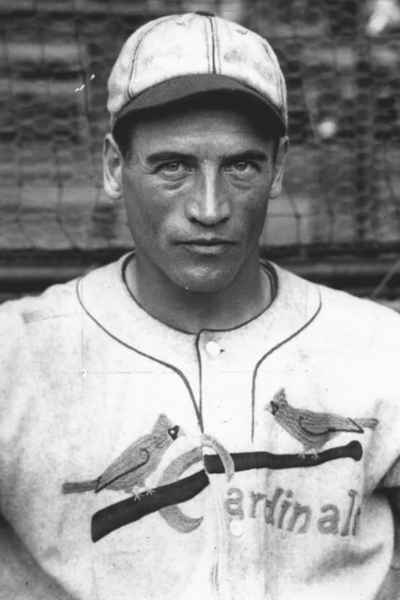 Cardinals right fielder Showboat Fisher in 1930.